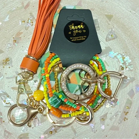 Geometric Bracelet Keychain - Picture 7 of 14